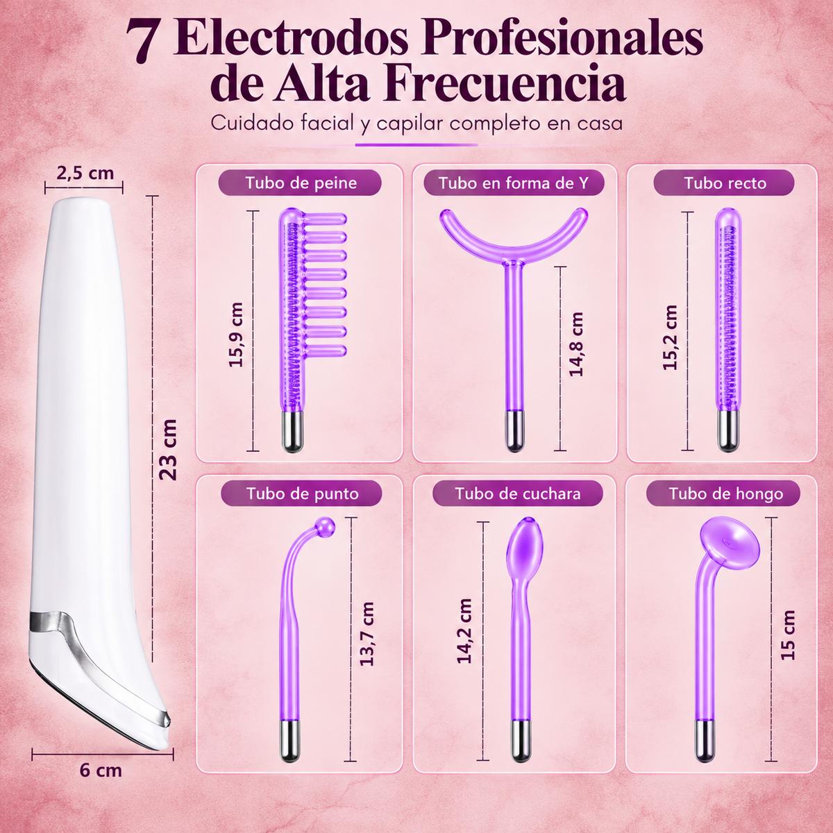 Maquina facial 6 en 1