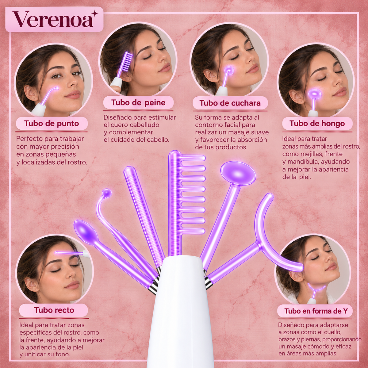 Maquina facial 6 en 1